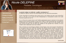 site de Nicole Delépine