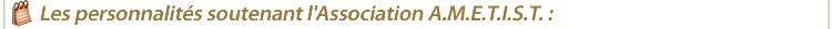 personnalit�s soutenant association contre le cancer